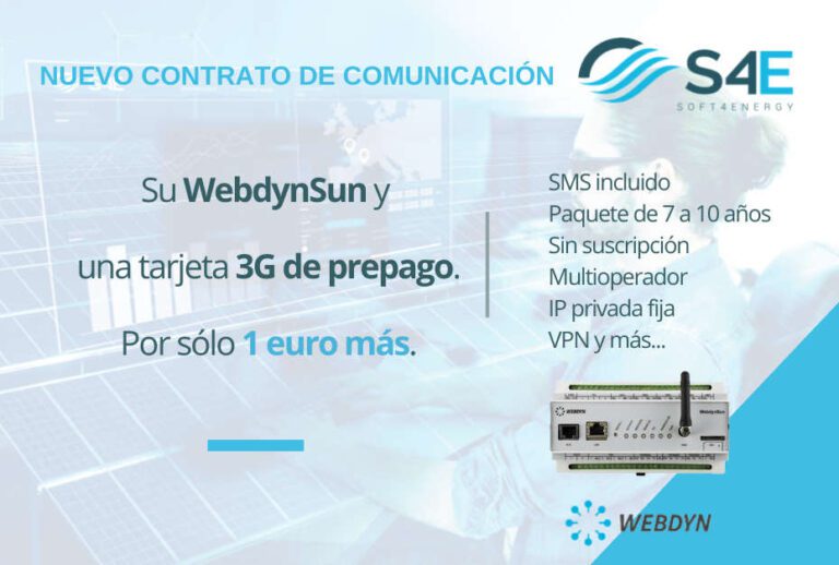 Su WebdynSun y una tarjeta 3G de prepago por 1€