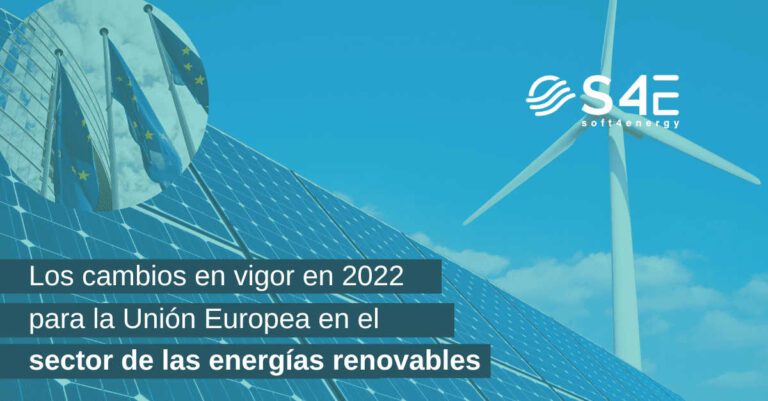 Cambios en el sector de las energías renovables de la Unión Europea en 2022